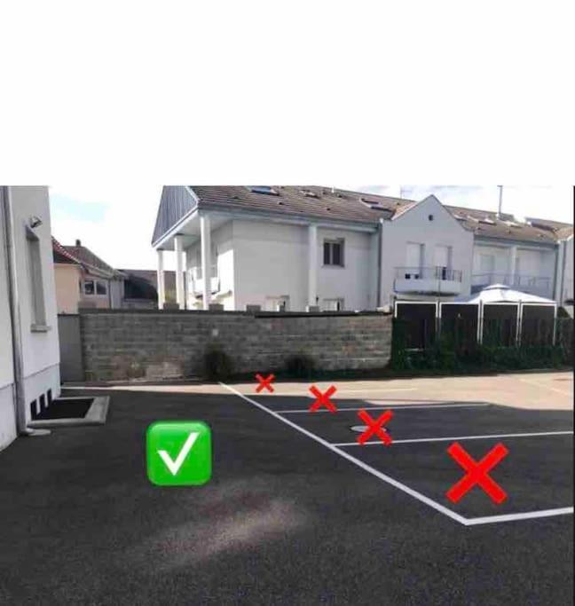 Appartement Des 3 Pays. 2 Mn De Bale+ Free Parking Saint-Louis  Exterior foto